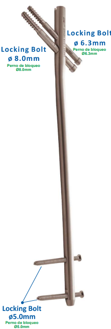 DAKSH Proximal Femoral Nail 130° (PFN) - Long
